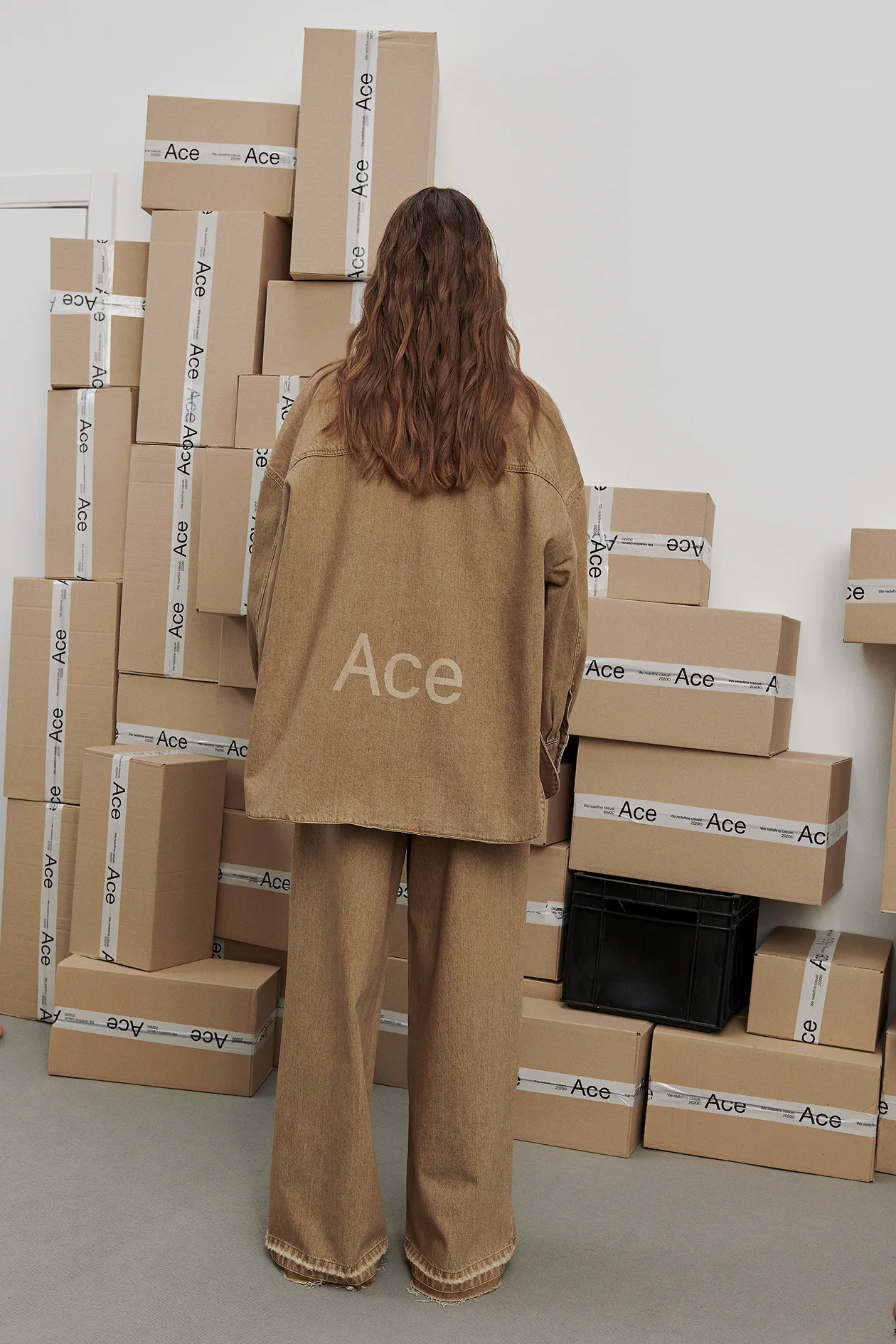 Sand Ace Cookie Jeans Brown