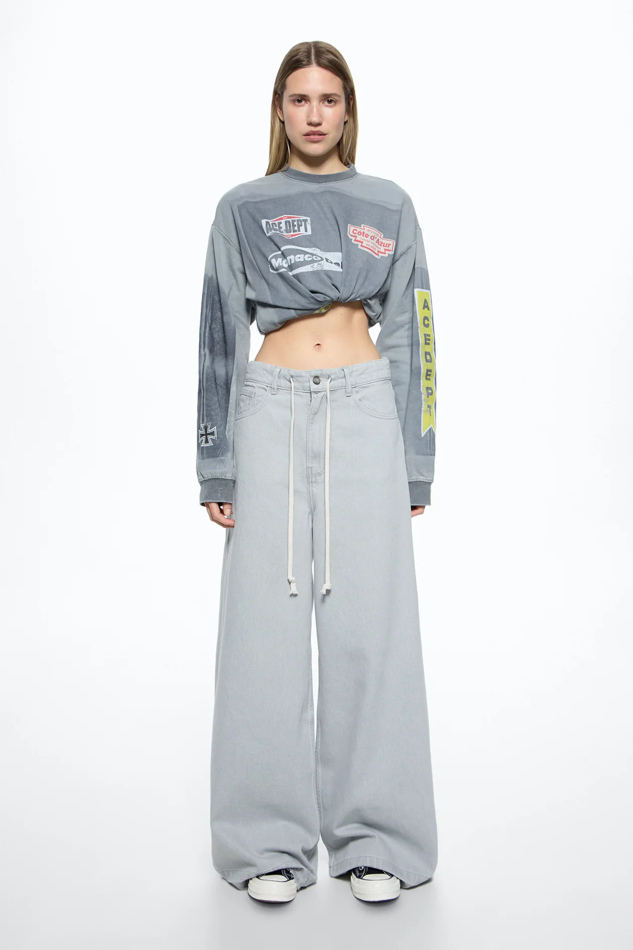 Sand Ace Jeans Gray