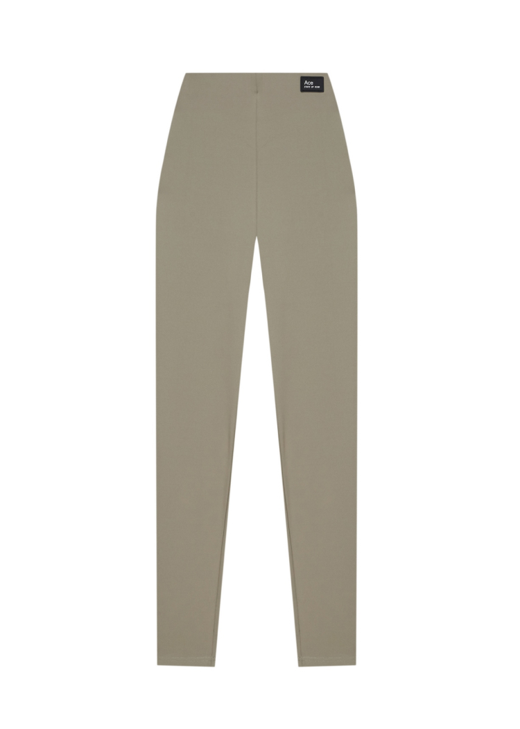 Essential high-waisted leggings olive