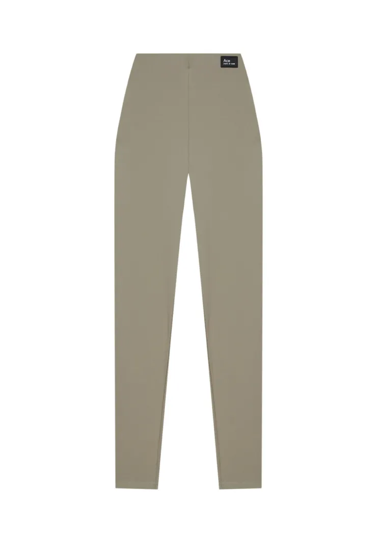 Essential high-waisted leggings olive