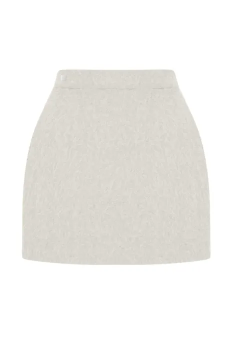 Moss Mini Skirt Tofu