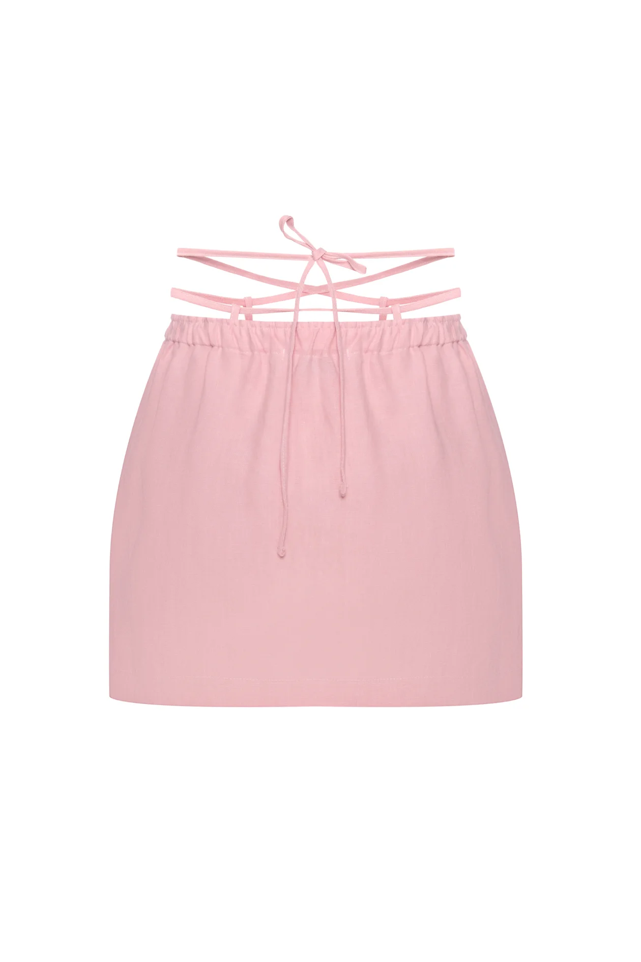 Jardin de Hemp Skirt Pink