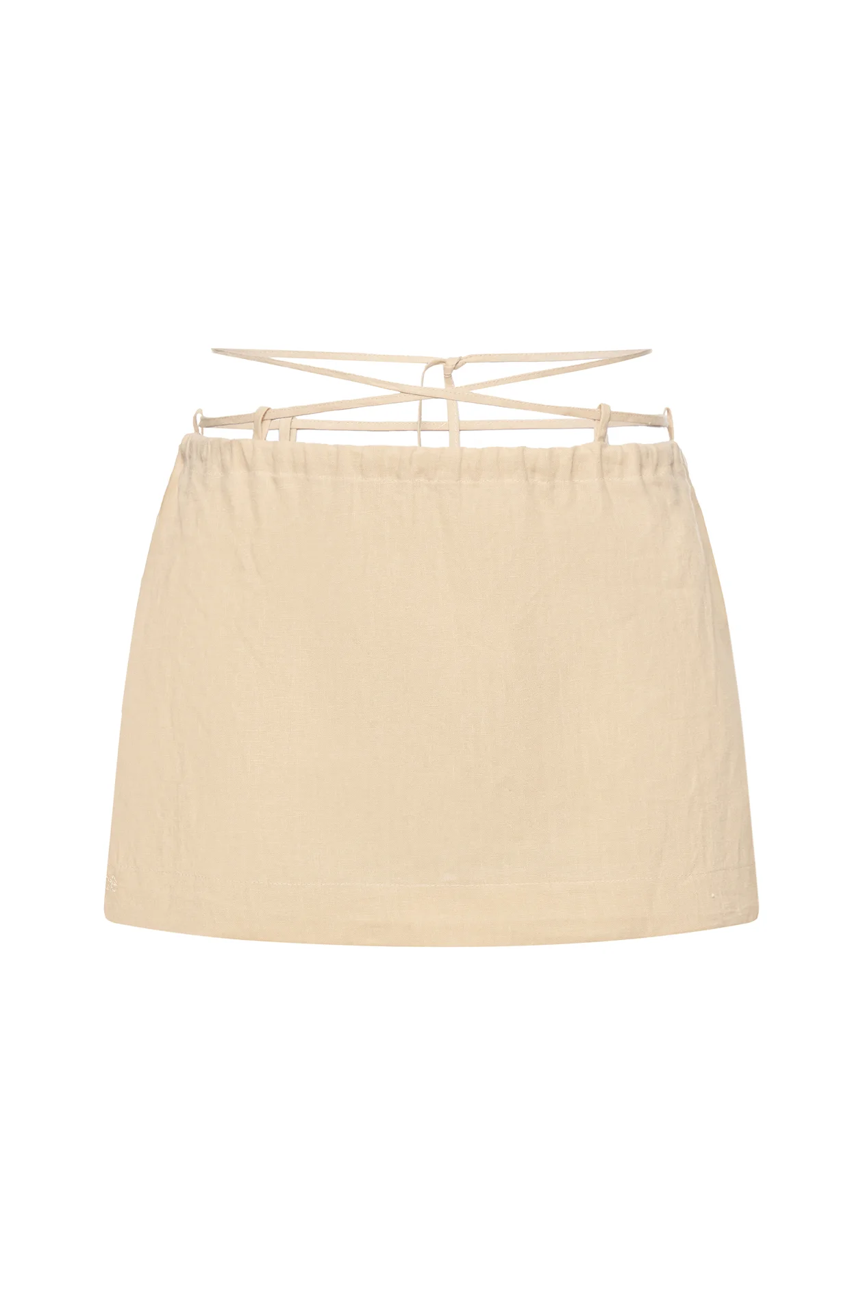 Jardin de Hemp Skirt Yellow