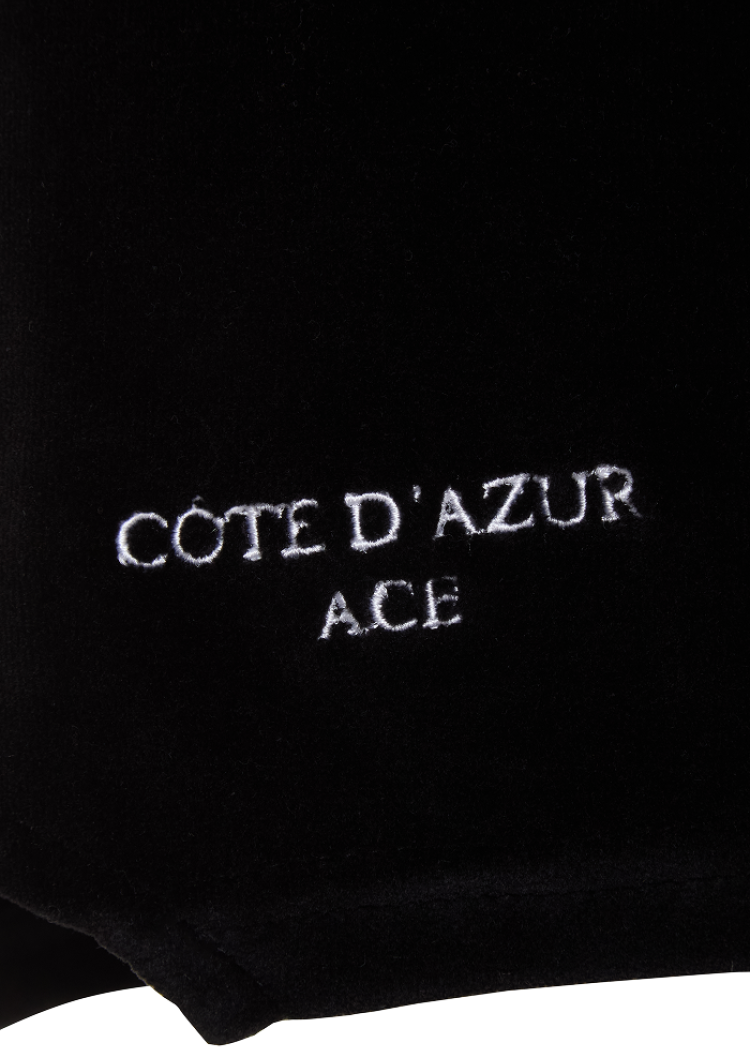 Шорти COTE DAZUR VELOUR чорні