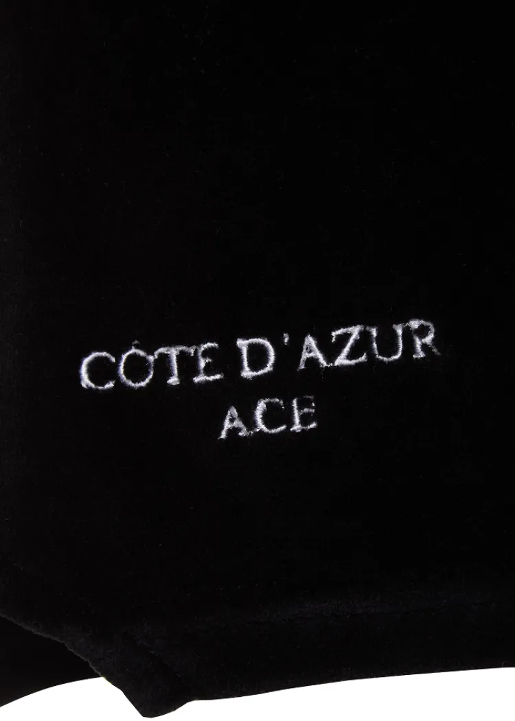 Шорти COTE DAZUR VELOUR чорні