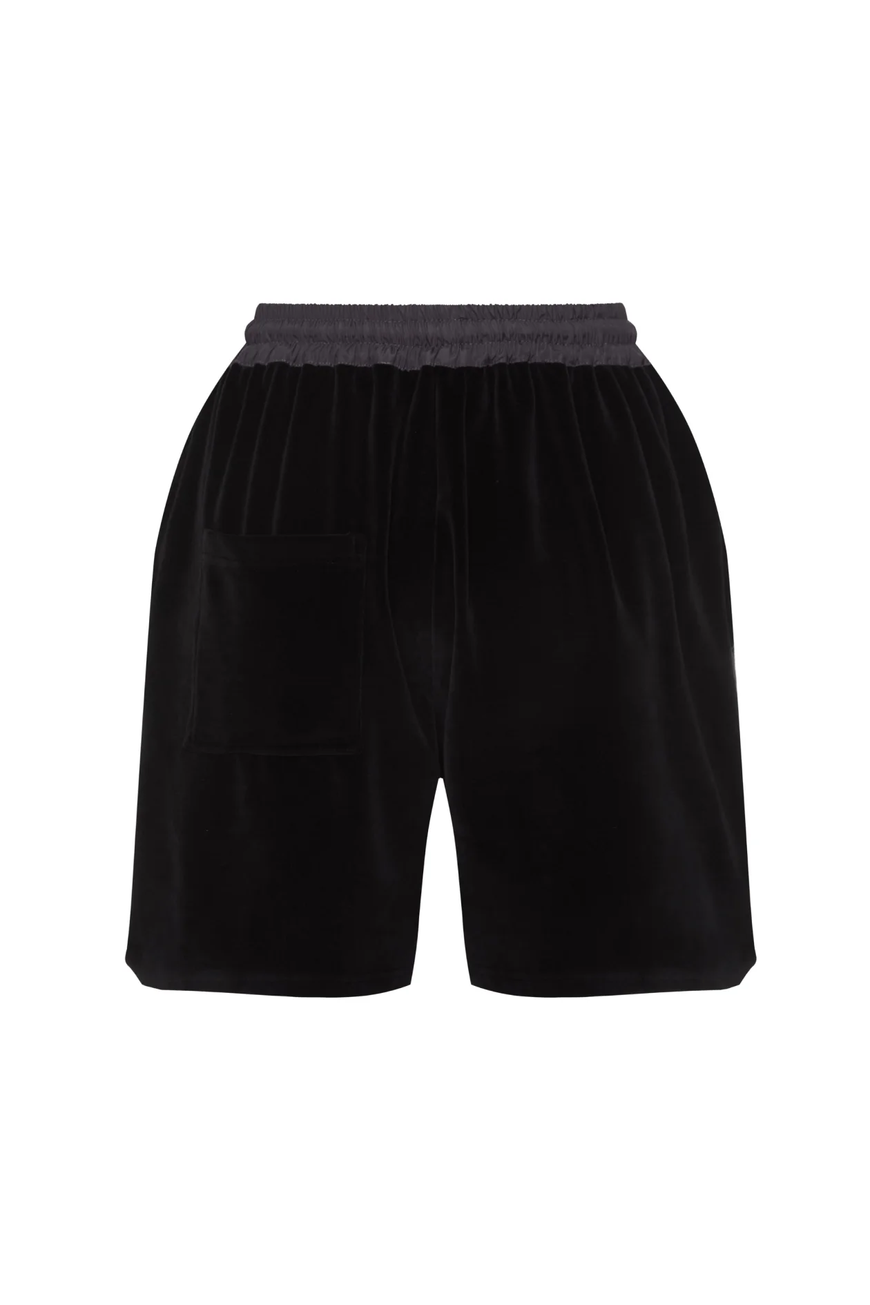 Cote Dazur Velour Shorts Black