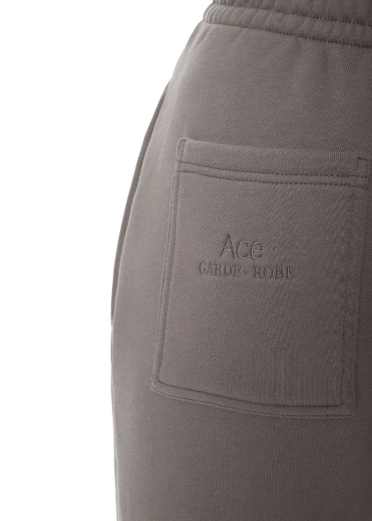 Штани прямого крою Асе Garde-Robe коричневі