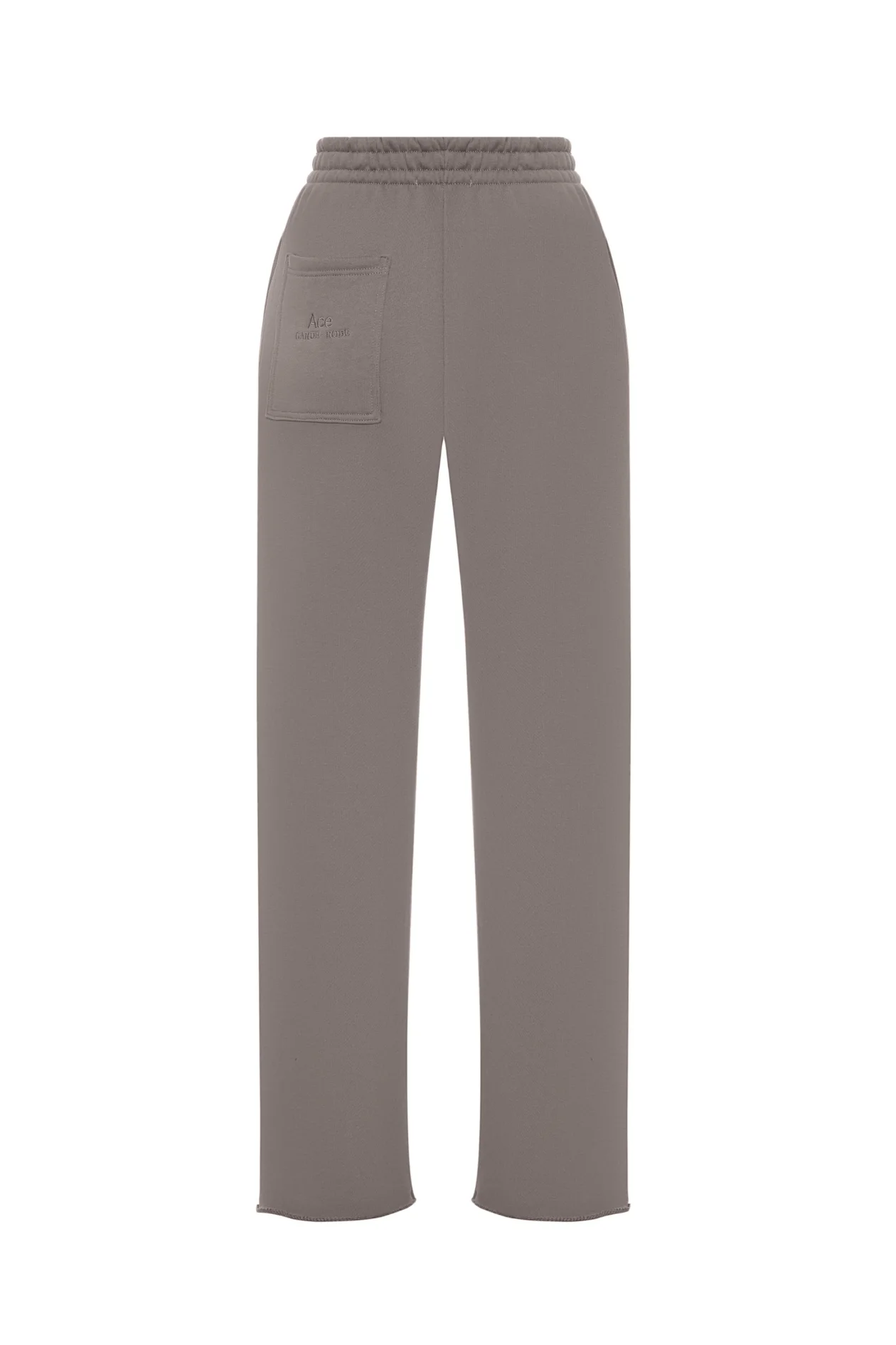 Ace Garde-Robe Straight-Leg Pants Brown