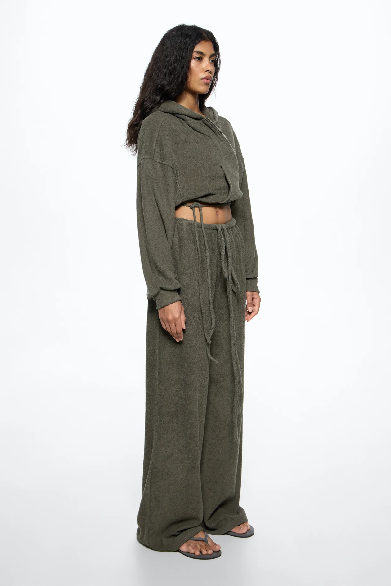 After Spa Pants Khaki