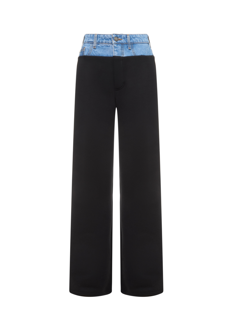 Штани half-jeans ‘Асе Garde-Robe чорні