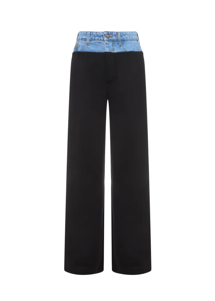 Штани half-jeans ‘Асе Garde-Robe чорні
