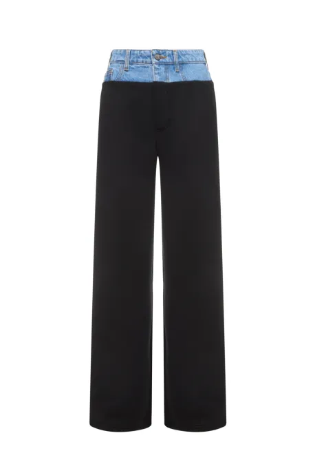 Half-Jeans Ace Garde-Robe Pants Black