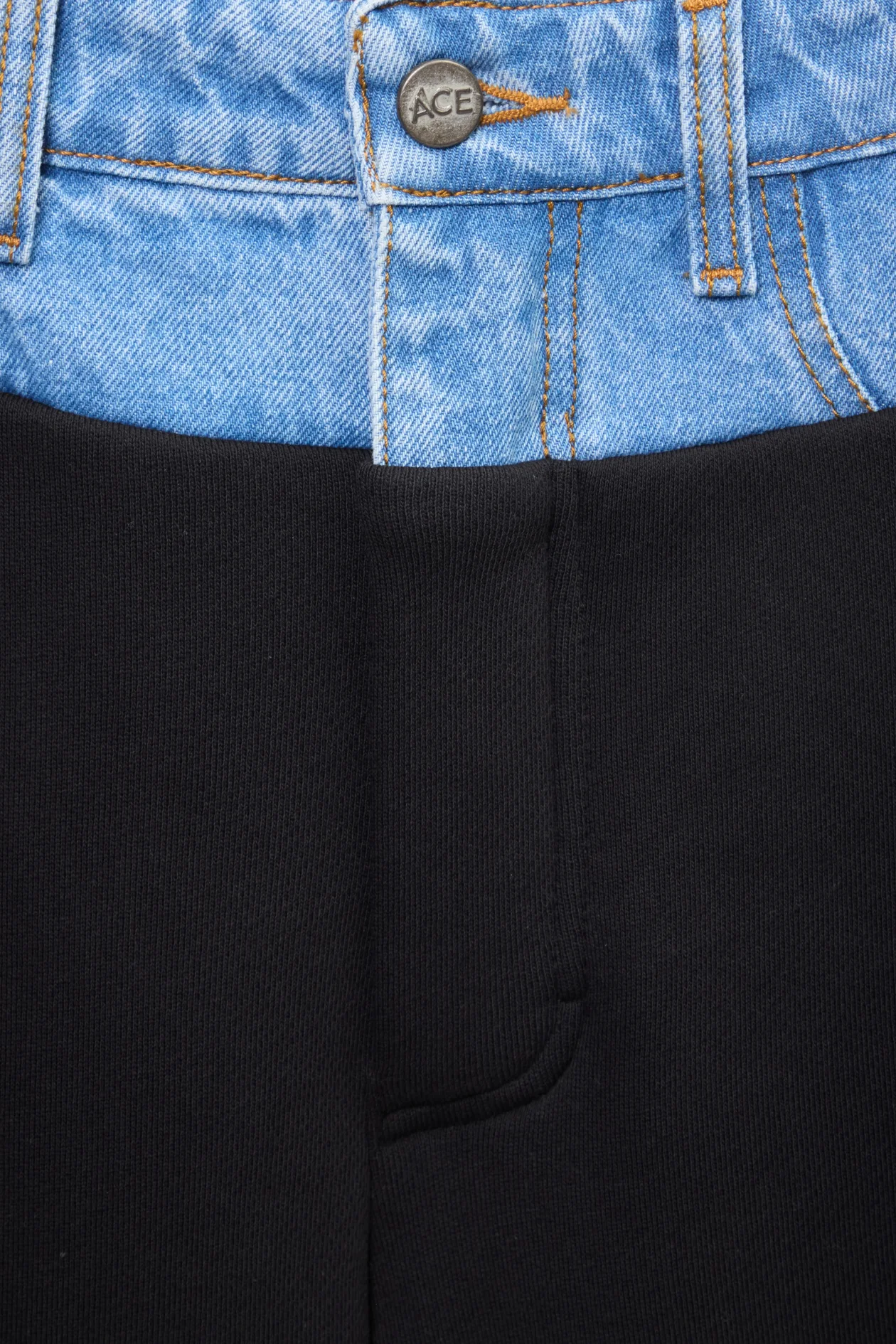 Half-Jeans Ace Garde-Robe Pants Black