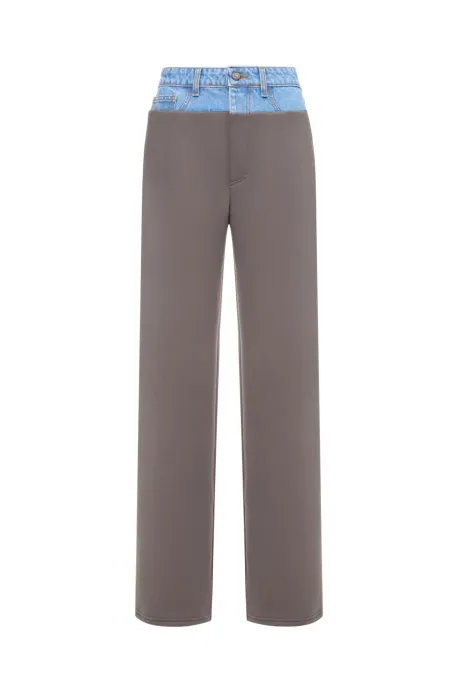 Half-Jeans Ace Garde-Robe Pants Brown