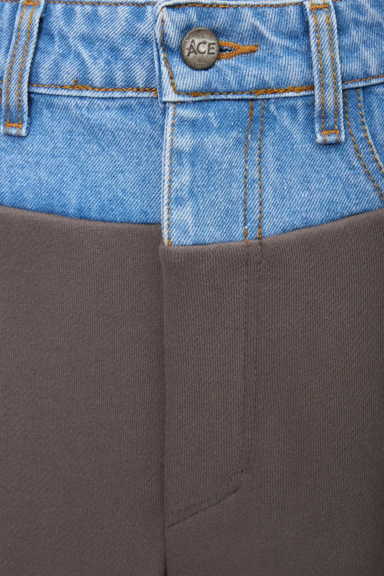 Half-Jeans Ace Garde-Robe Pants Brown