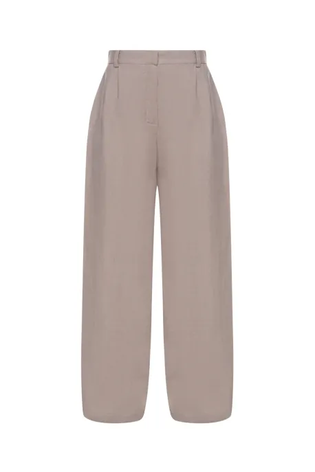 Jardin de Hemp Pants Gray Melange