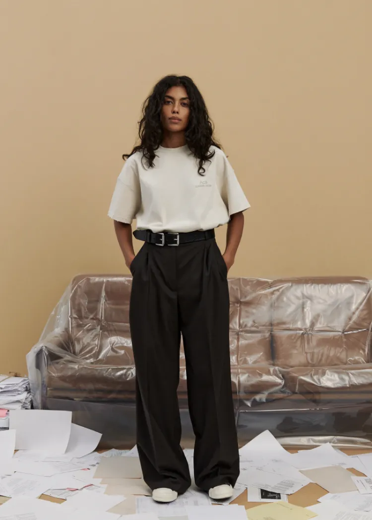 Pants Classy Garde-Robe brown