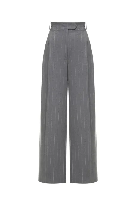 Classy Garde-Robe Pants Gray