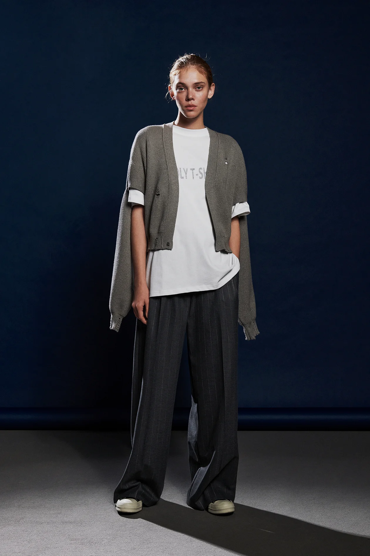 Classy Garde-Robe Pants Gray