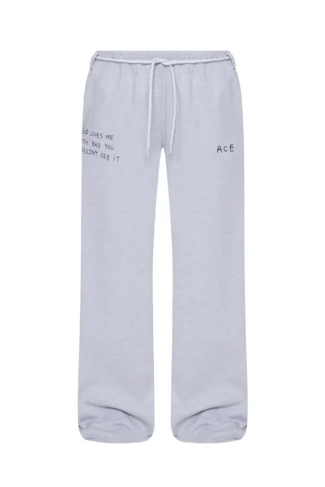 Blessed Pants Gray Melange
