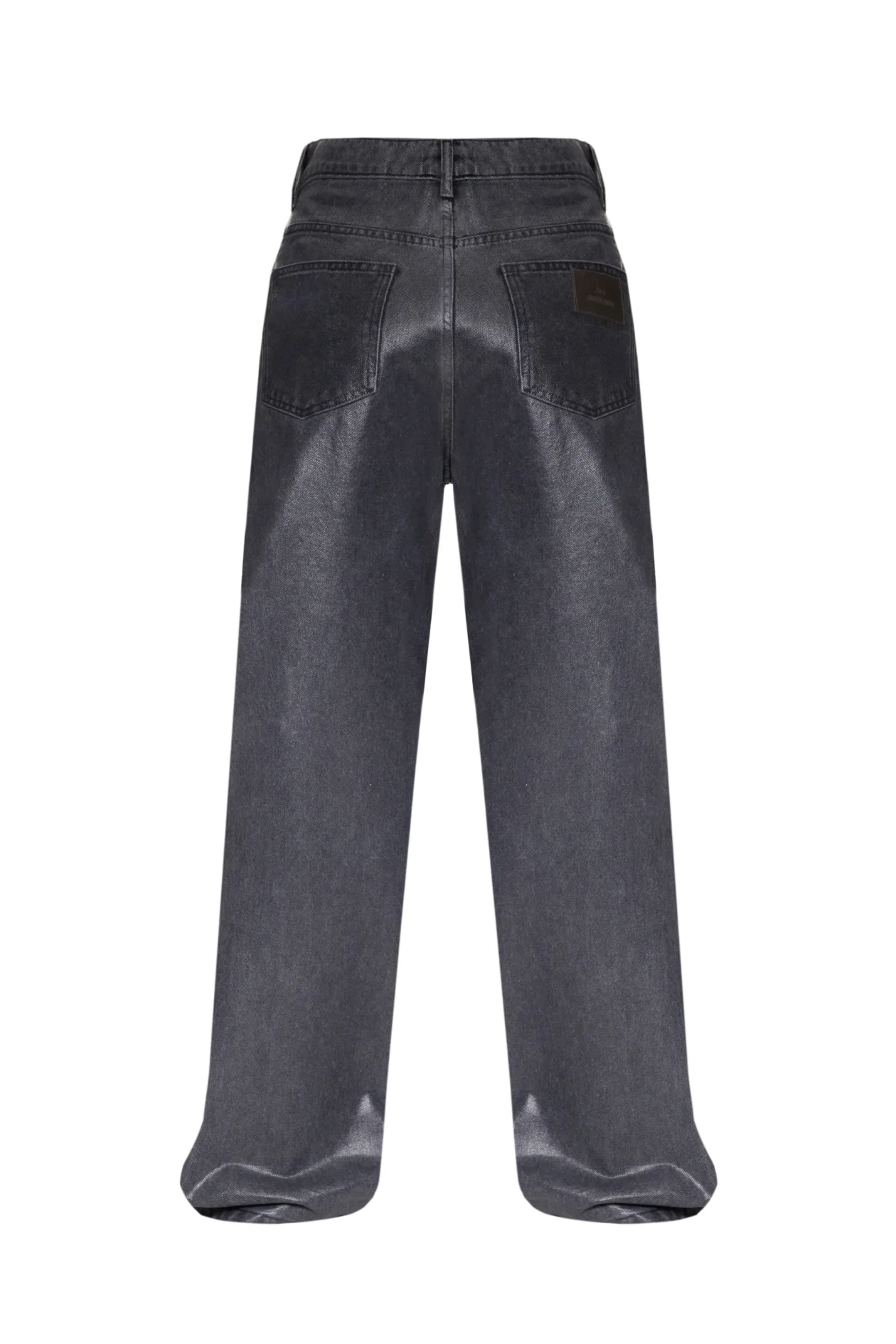 Coated Ace Jeans Graphite