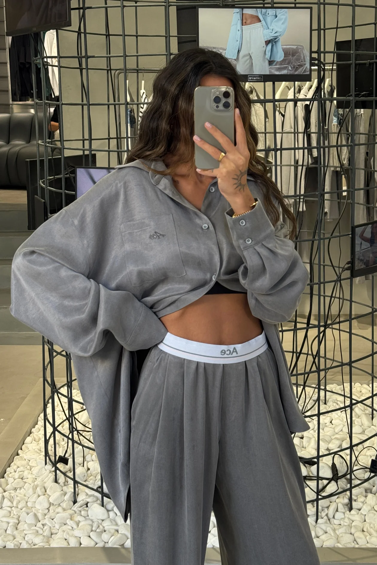 Fluide Pants Gray