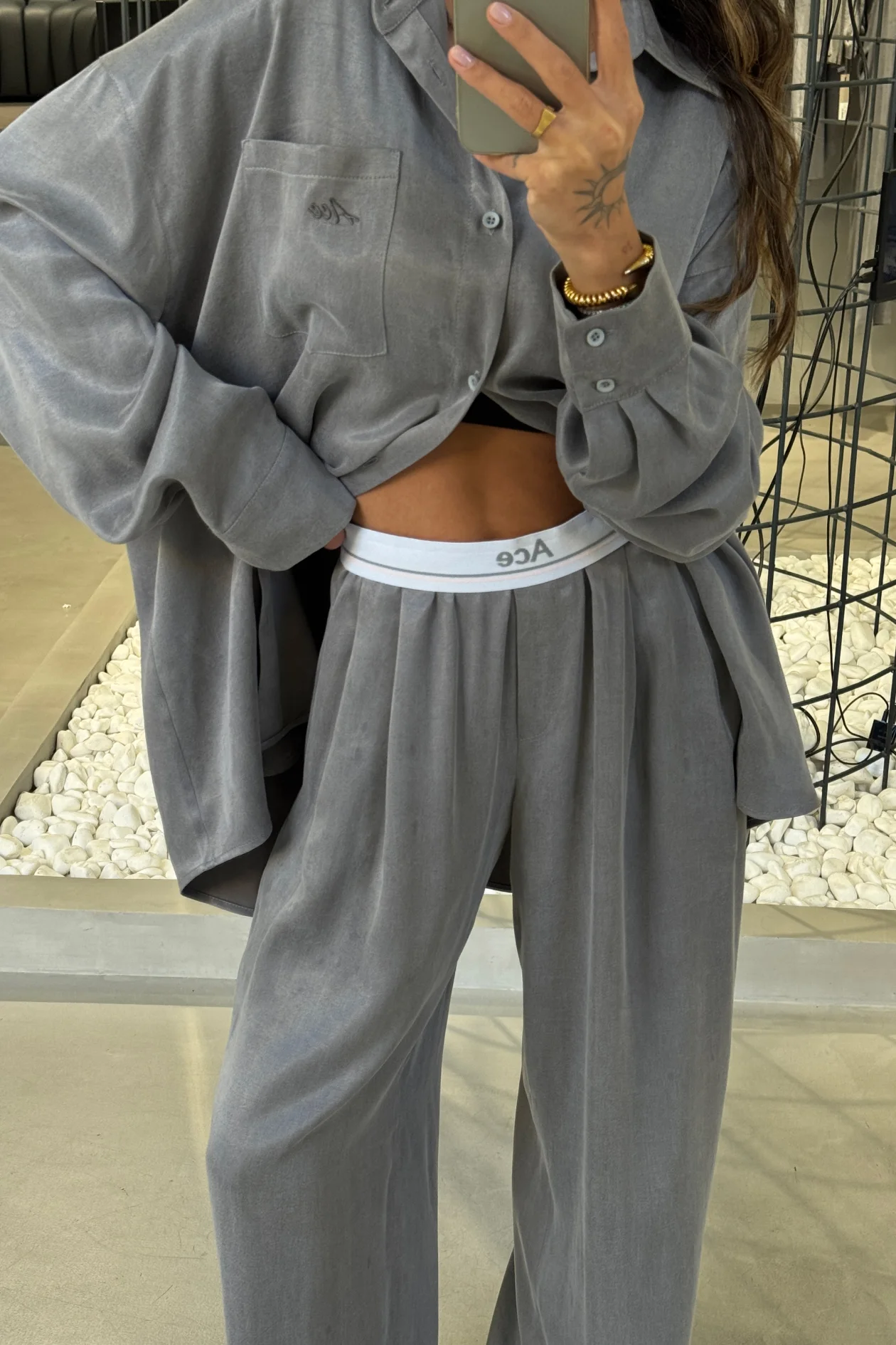 Fluide Pants Gray