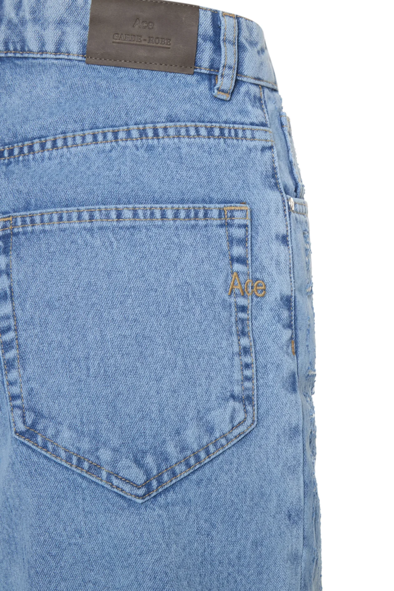 Ace Illusion Jeans Blue