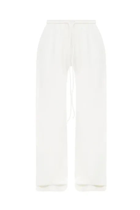 Ace Bunny Microfleece Pants White