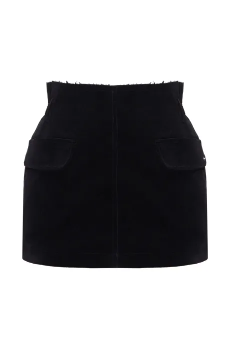 Cargo Mini Skirt Black