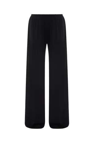 Flow Viscose Pants Black