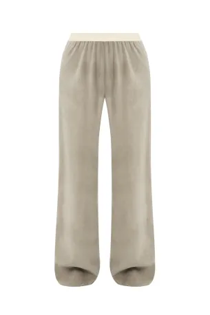 Velour Forbidden Relics Pants Olive