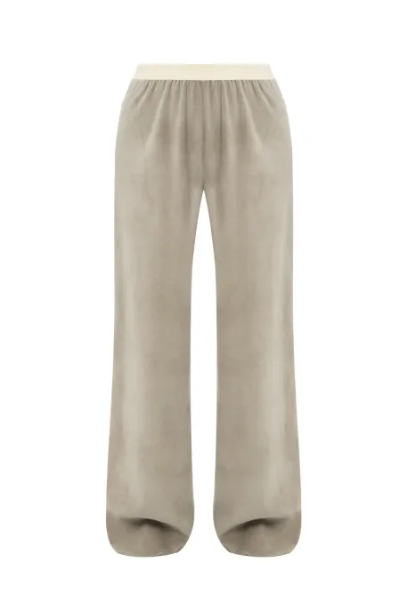 Velour Forbidden Relics Pants Olive
