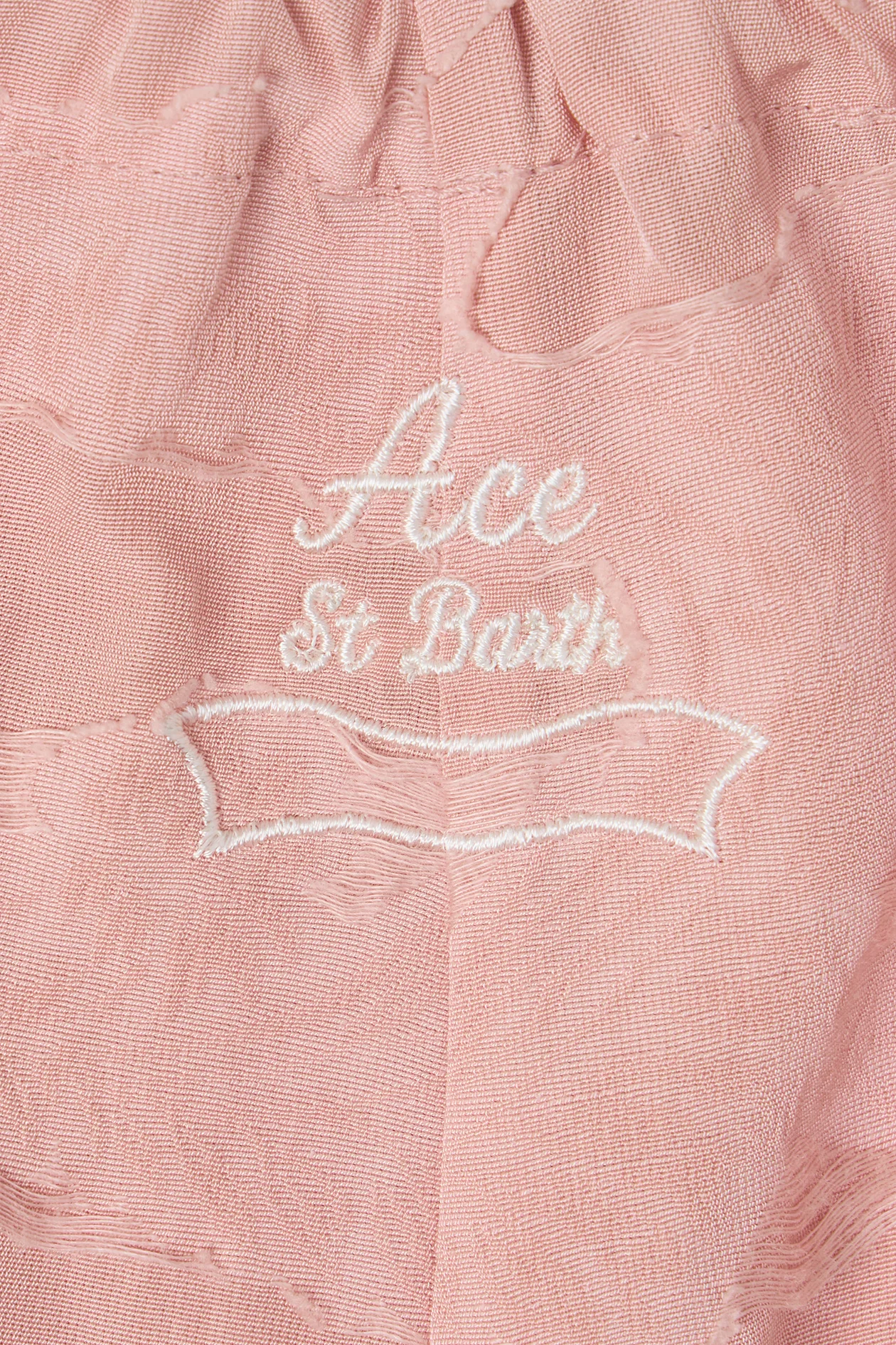 Фактурні Міні-шорти Ace St.Barth Dusty Rose