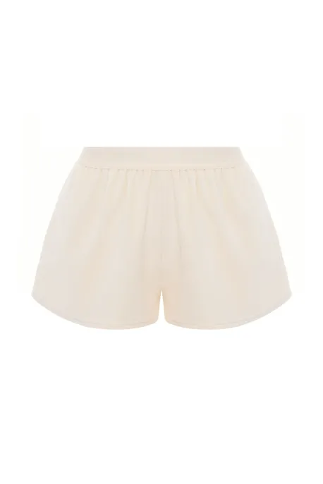 Velour Forbidden Relics Shorts Butter