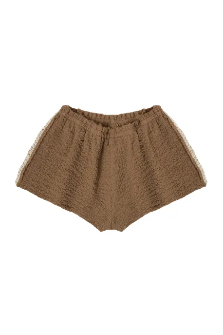 Ajour St. Barth Mini Shorts Brown