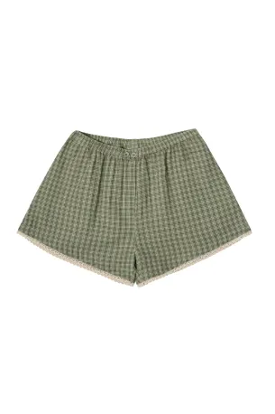 Шорти в клітинку Ajour St.Barth green