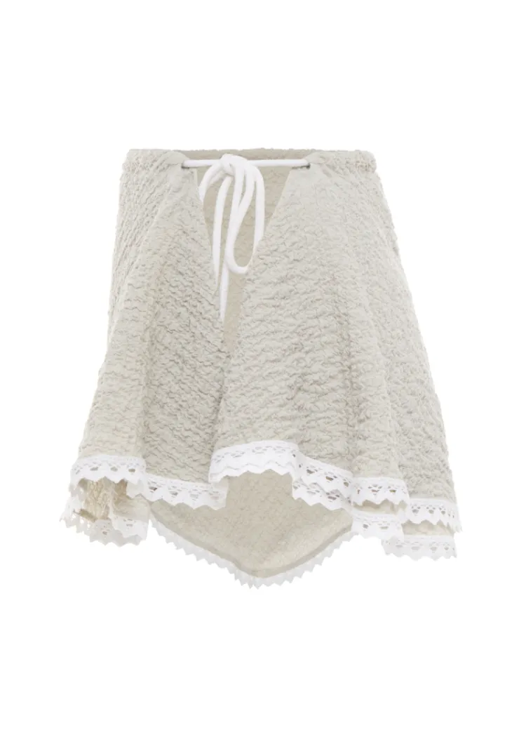 Пляжний міні-саронг Ajour St. Barth Оливковий