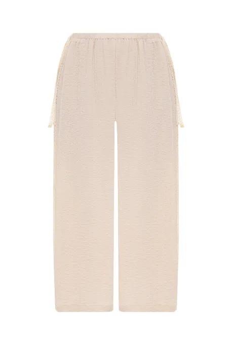 Ajour St. Barth 0.2 Cropped Pants Beige