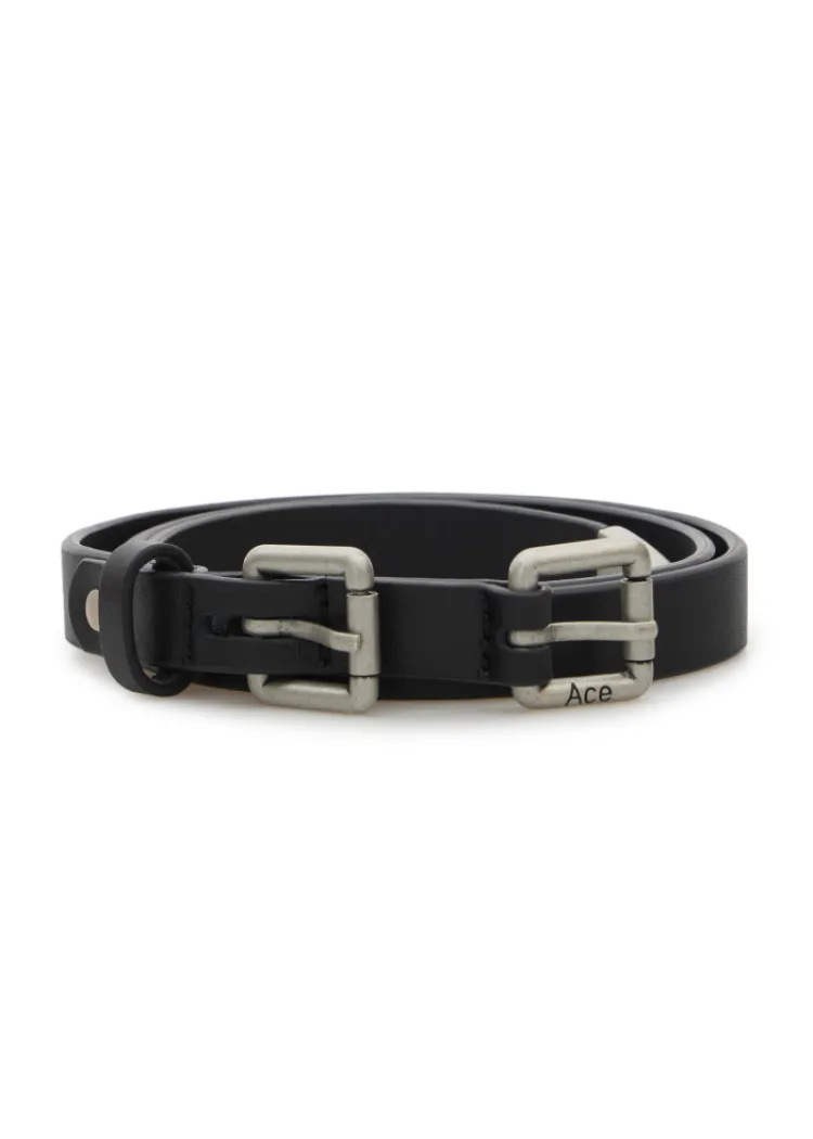Ace Slim Leather Belt