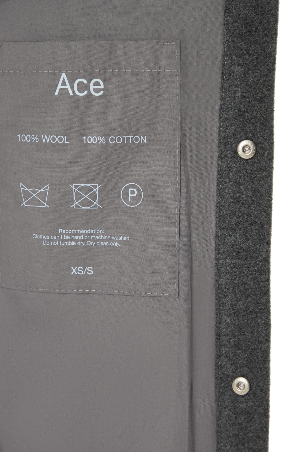 Ace Garde-Robe Vest Gray