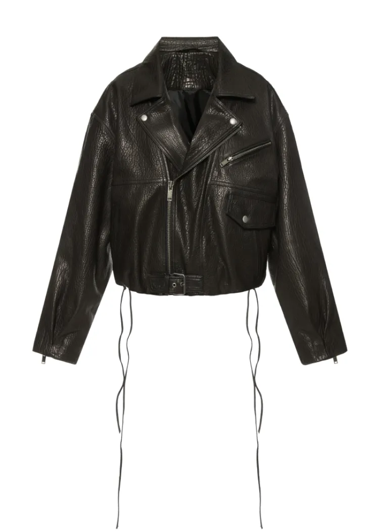 Oversized Biker Jacket