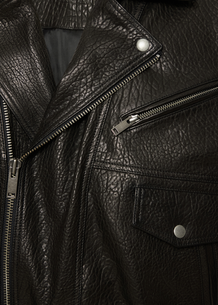 Oversized Biker Jacket