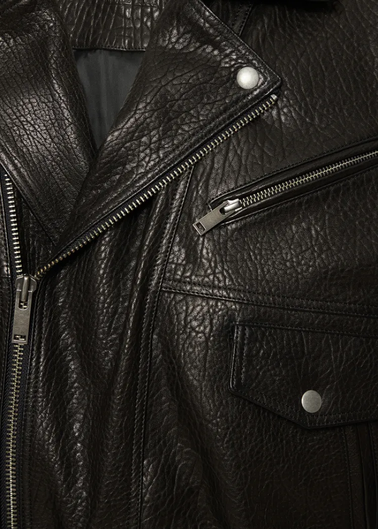 Oversized Biker Jacket