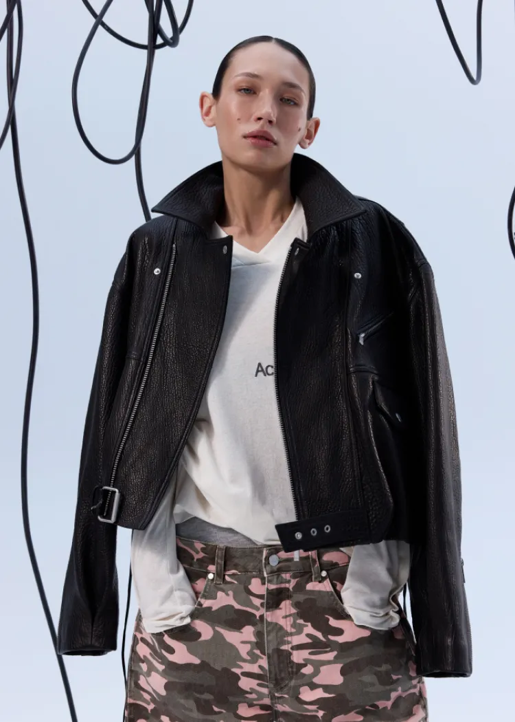 Oversized Biker Jacket