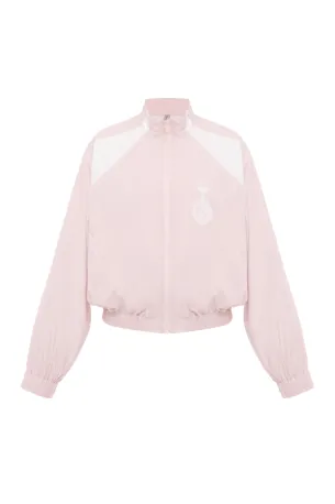 Nylon Cropped Windbreaker