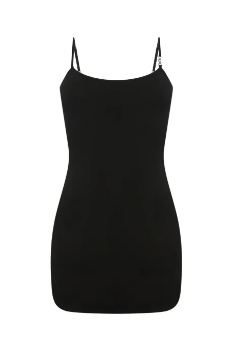 Skin Mini Dress Black