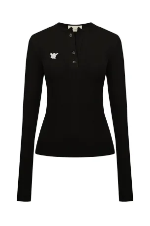 Лонгслів топ ANGEL black