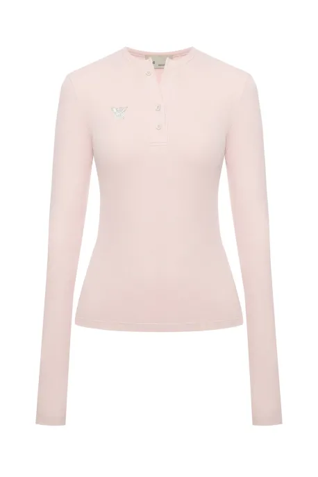 Angel Long-Sleeve Top Pink