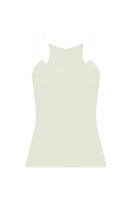 Hidden Straps Tank Top Butter